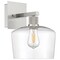 Access Lighting Port Nine Chardonnay, Chardonnay LED Wall Sconce, Brushed Steel Finish, Clear Glass 63144LEDDLP-BS/CLR - alternate 7